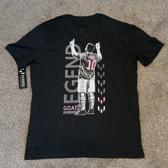 Messi Collection Lionel Messi Inter Miami "Legend" G.O.A.T. Soccer Shirt M (NWT) - Picture 2 of 5